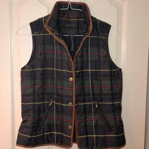 Ralph Lauren Plaid Vest